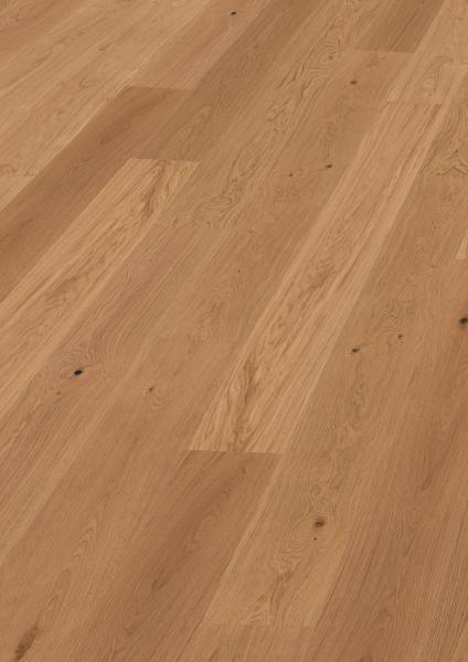 Landhausdiele Eiche XL Schlossdiele leicht astig, gebürstet, natur geölt 3,43m²/Paket